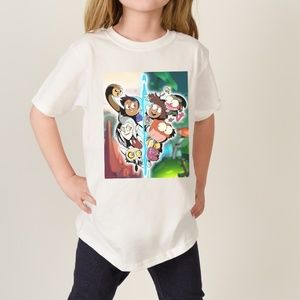 Brand new  Fan Art Cartoon Inspired Youth T-Shirt - Size M.